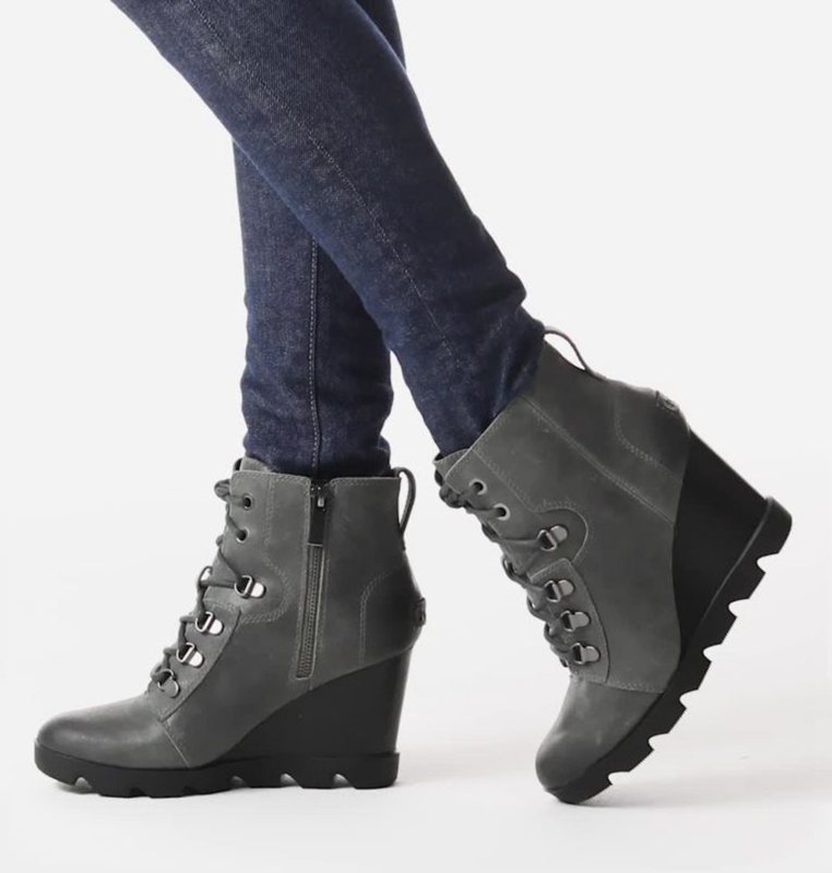 Sorel Dam Wedges Mörk Grå - Joan Uptown™ Lace Bootie - WAV-768402